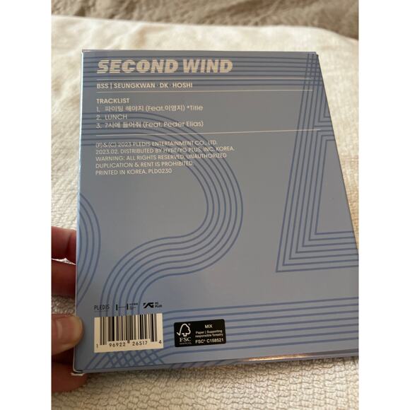 K-POP BSS Second Wind 1st Single Album BooSeokSoon Of Seventeen 2023 - Picture 13 of 13